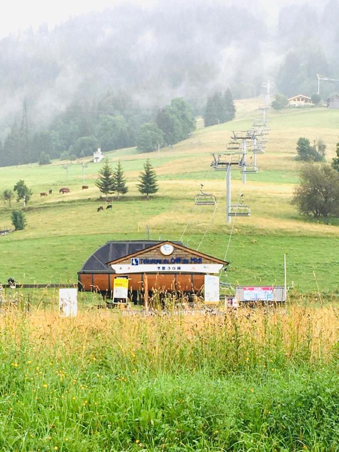 Le Nantoran Apartman Praz-sur-Arly Kültér fotó